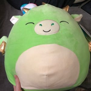 Green Dragon squishmallow